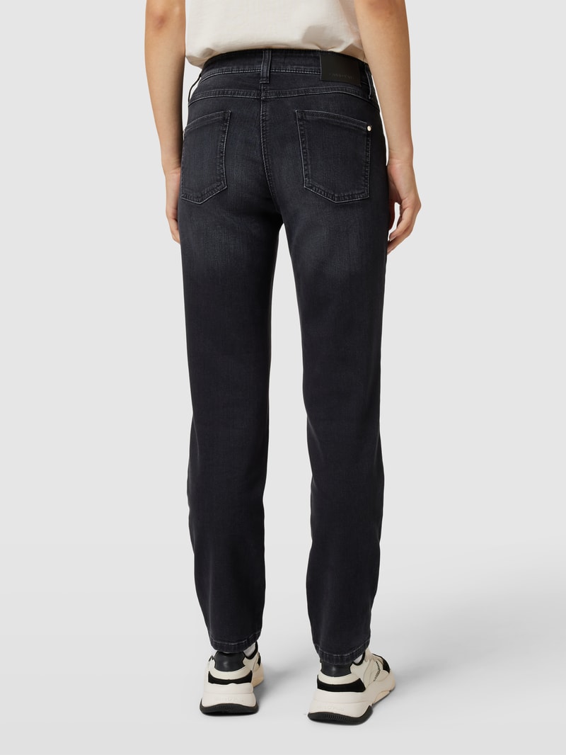 Jeans in verkürzter Passform Modell 'POSH' in schwarz