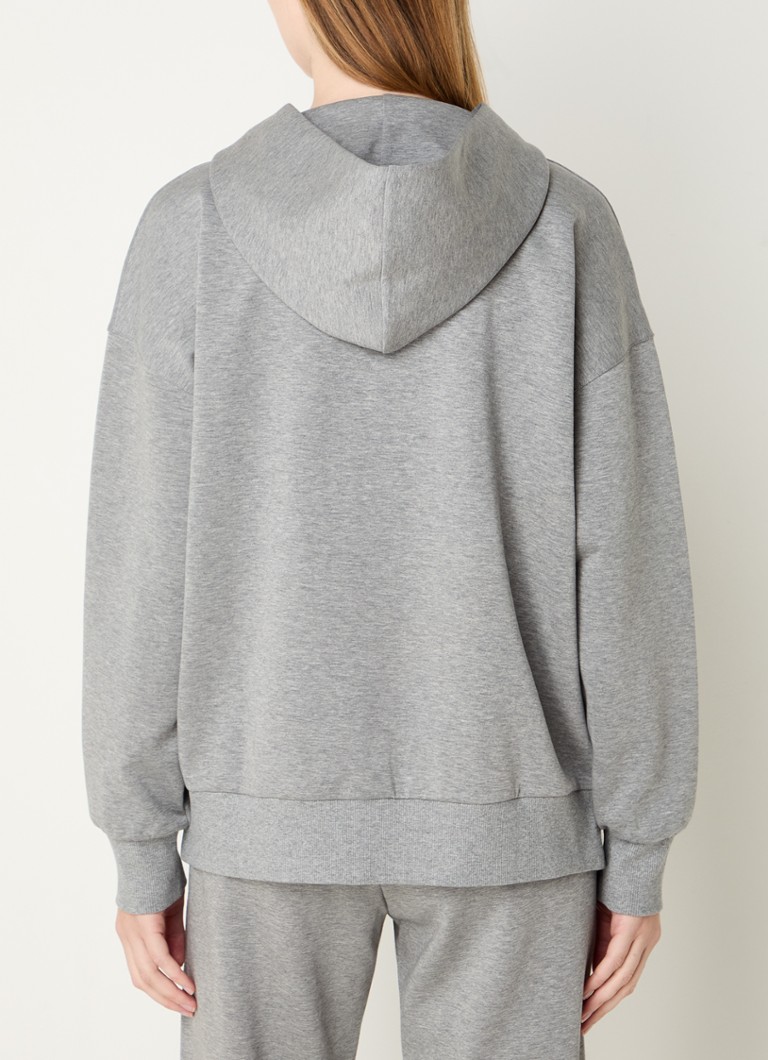 MaxMara Sapore -huppari kengurutaskulla ja logobrodeerauksella