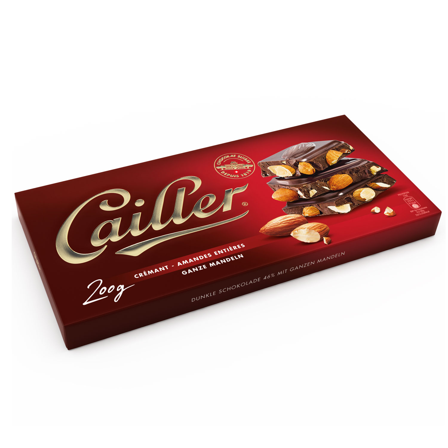 Cailler Crémant Ganze Mandeln 200g
