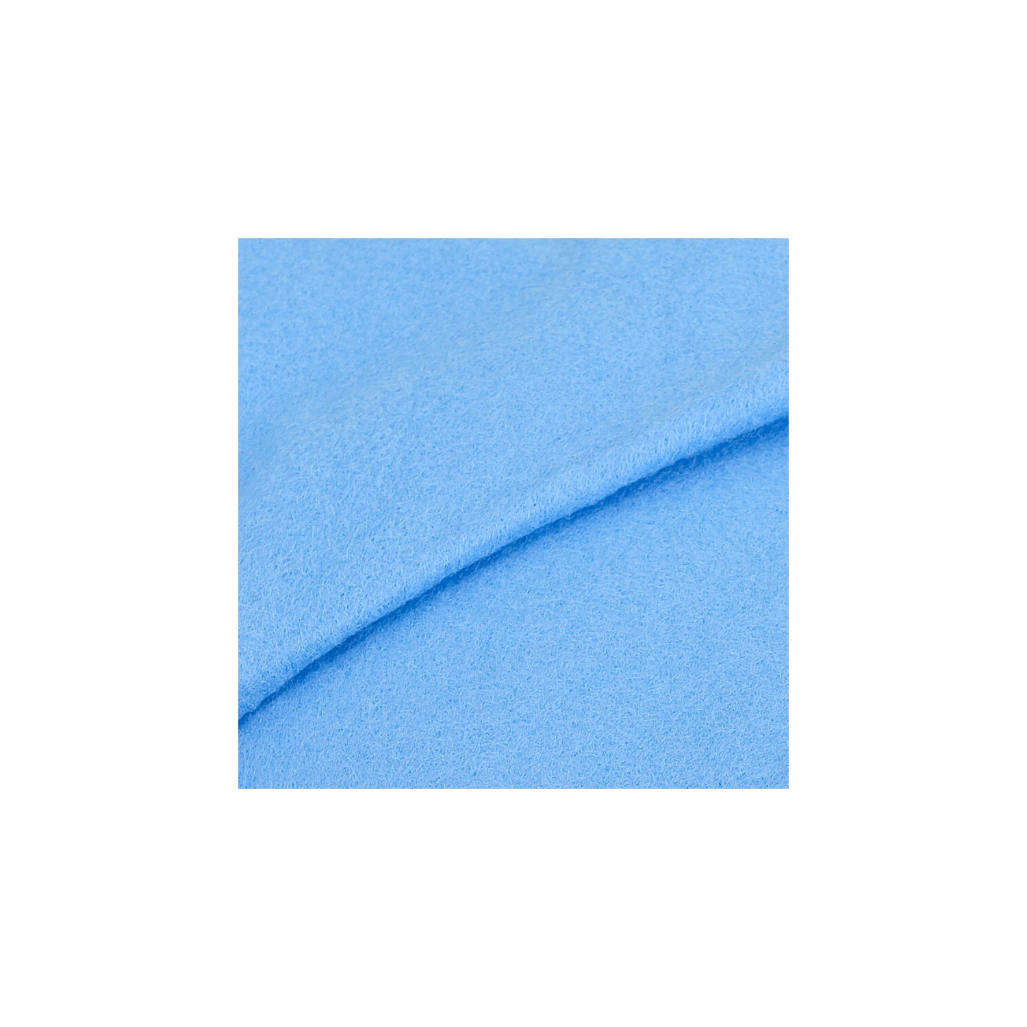 Filz, Stärke 1 mm, hellblau