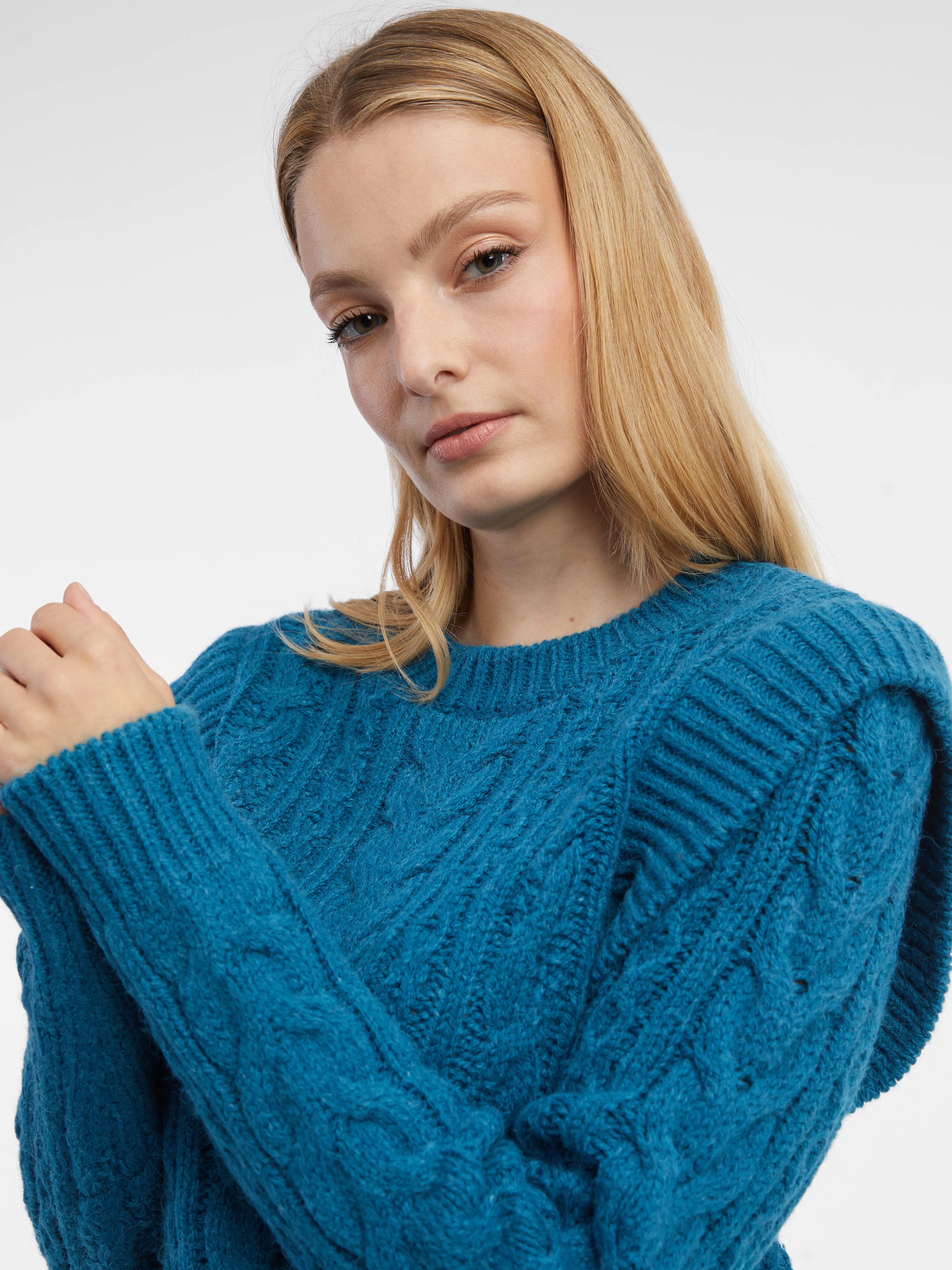 Blaue Damen Strickjacke ORSAY