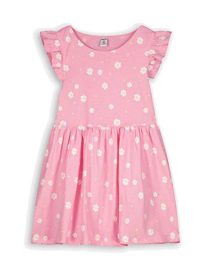 Kleid - Ärmel mit Volants