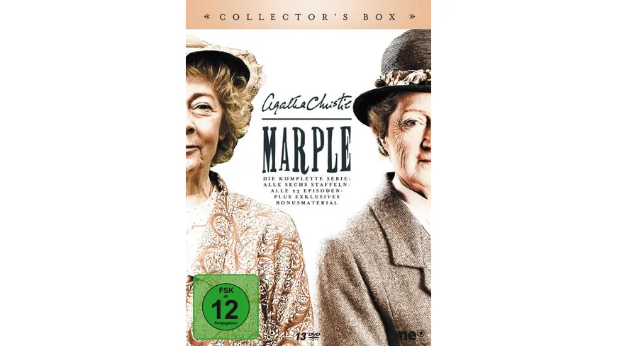 Marple - Die komplette Serie - Collector's Box / Alle sechs Staffeln. Alle 23 Episoden. Plus exklusives Bonusmaterial [13 DVDs]