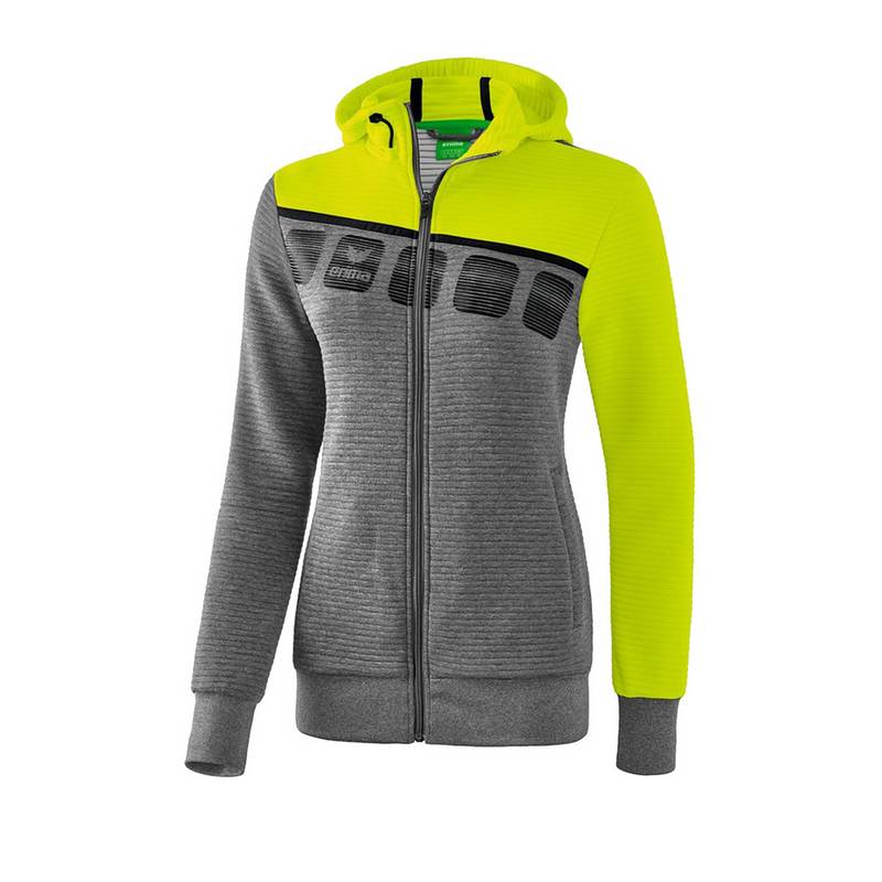 Erima 5-C Trainingsjacke Kapuze Damen Trainingsjacke Damen