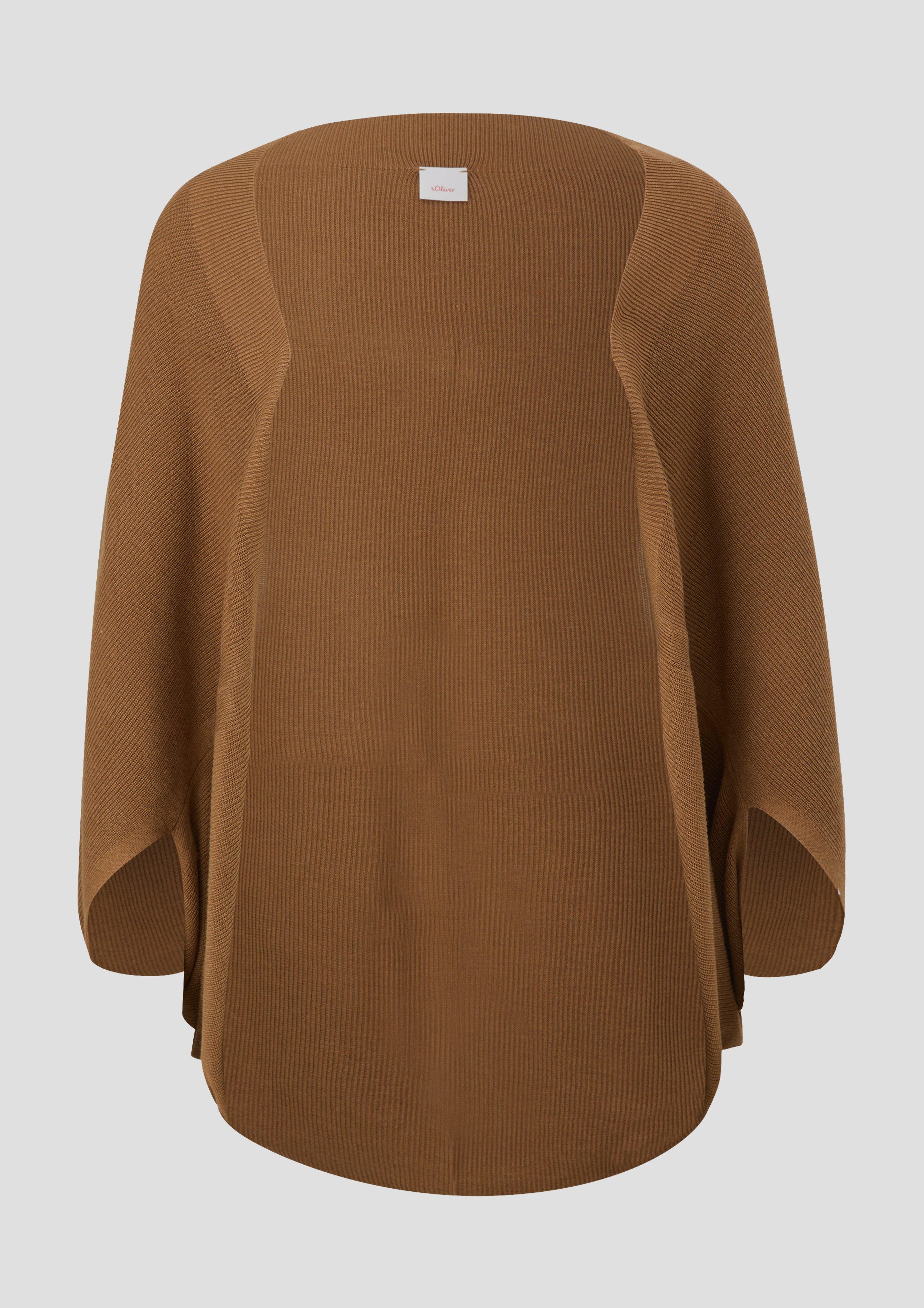 Poncho aus Viskosemix  2134248-8469