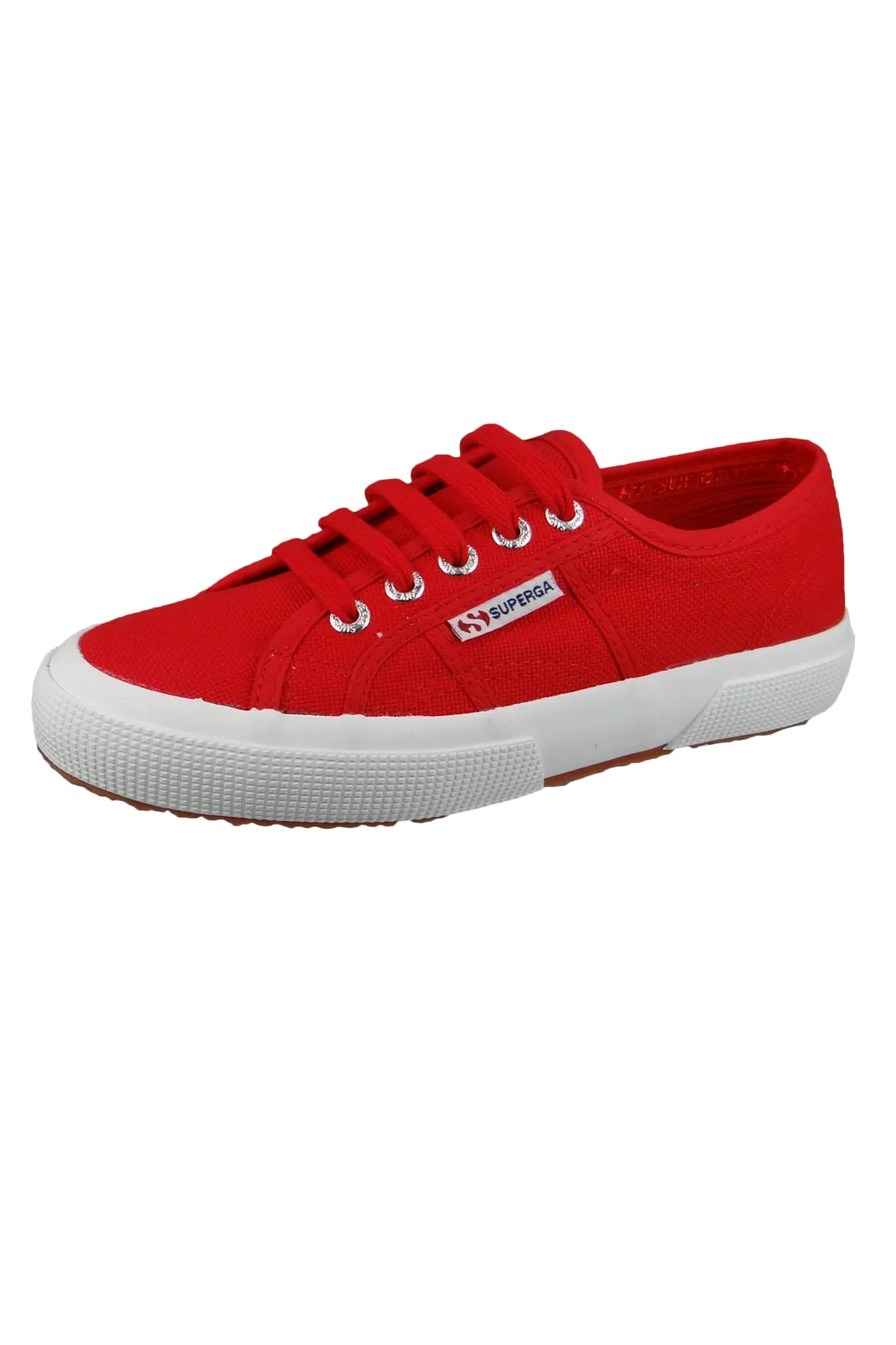 Superga  Sneaker - Rot - Flacher Absatz