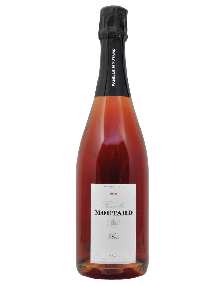 Vin Mousseux Brut Méthode Traditionnelle Rosé Famille Moutard 0,75 ℓ
