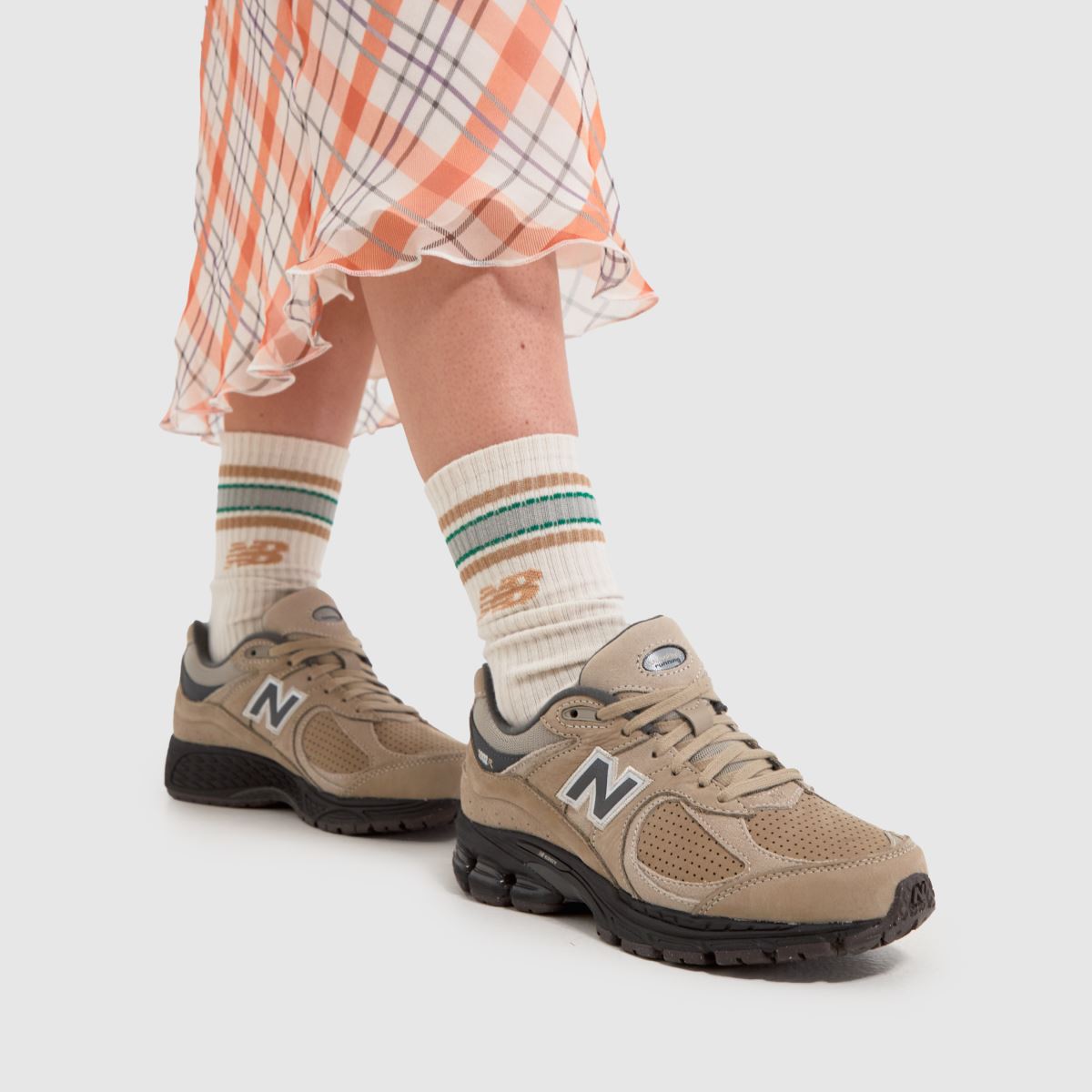 New Balance 2002r sportcipő barna színben