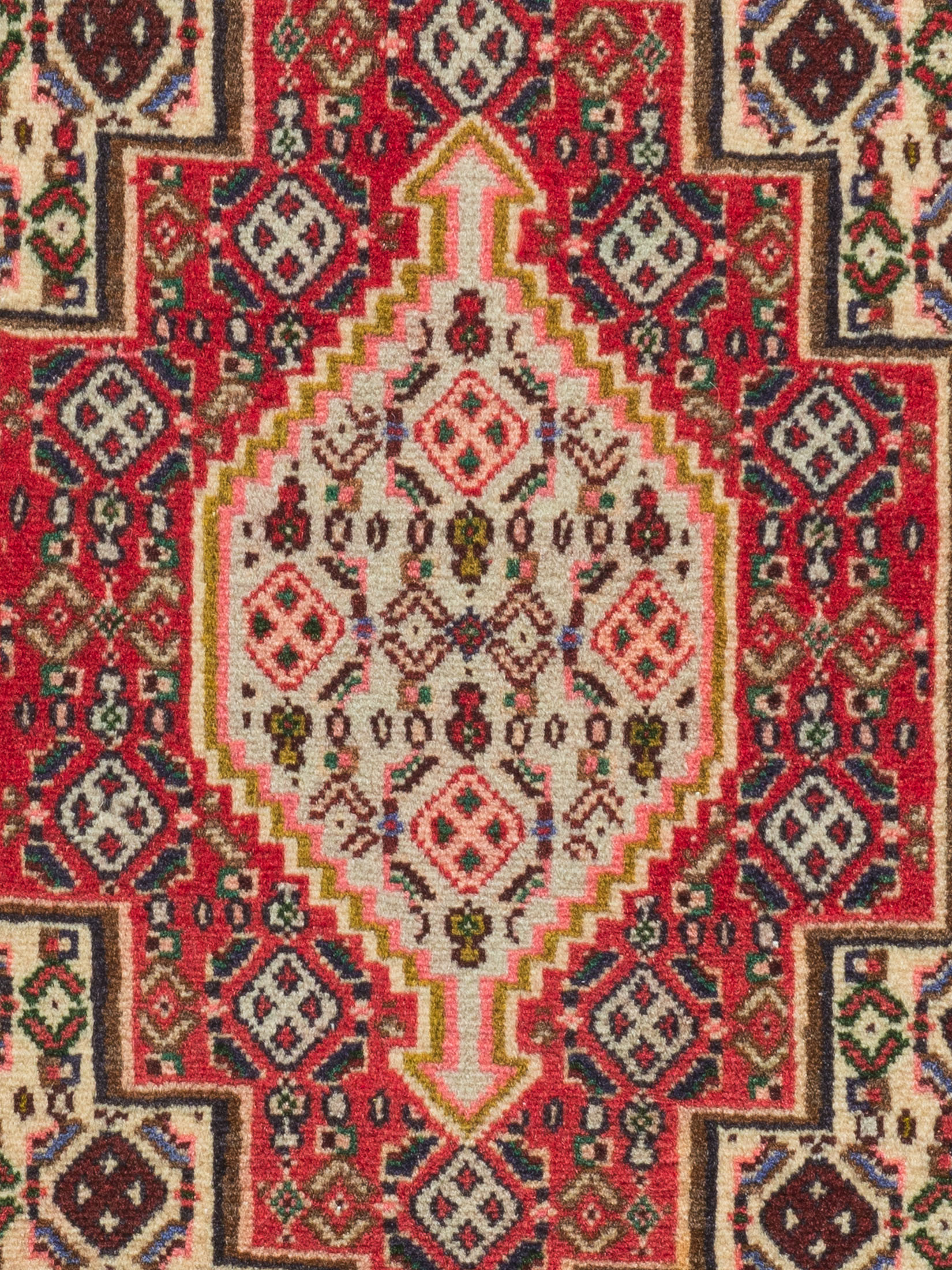 Senneh ca. 75 x 108 cm, Unikat / Einzelstück