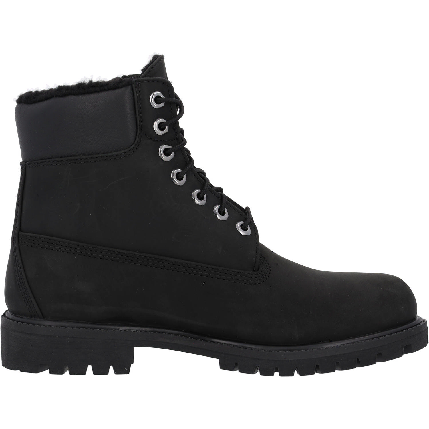 Timberland 6in Premium Fur M, Winterstiefeletten, Herren, Schwarz