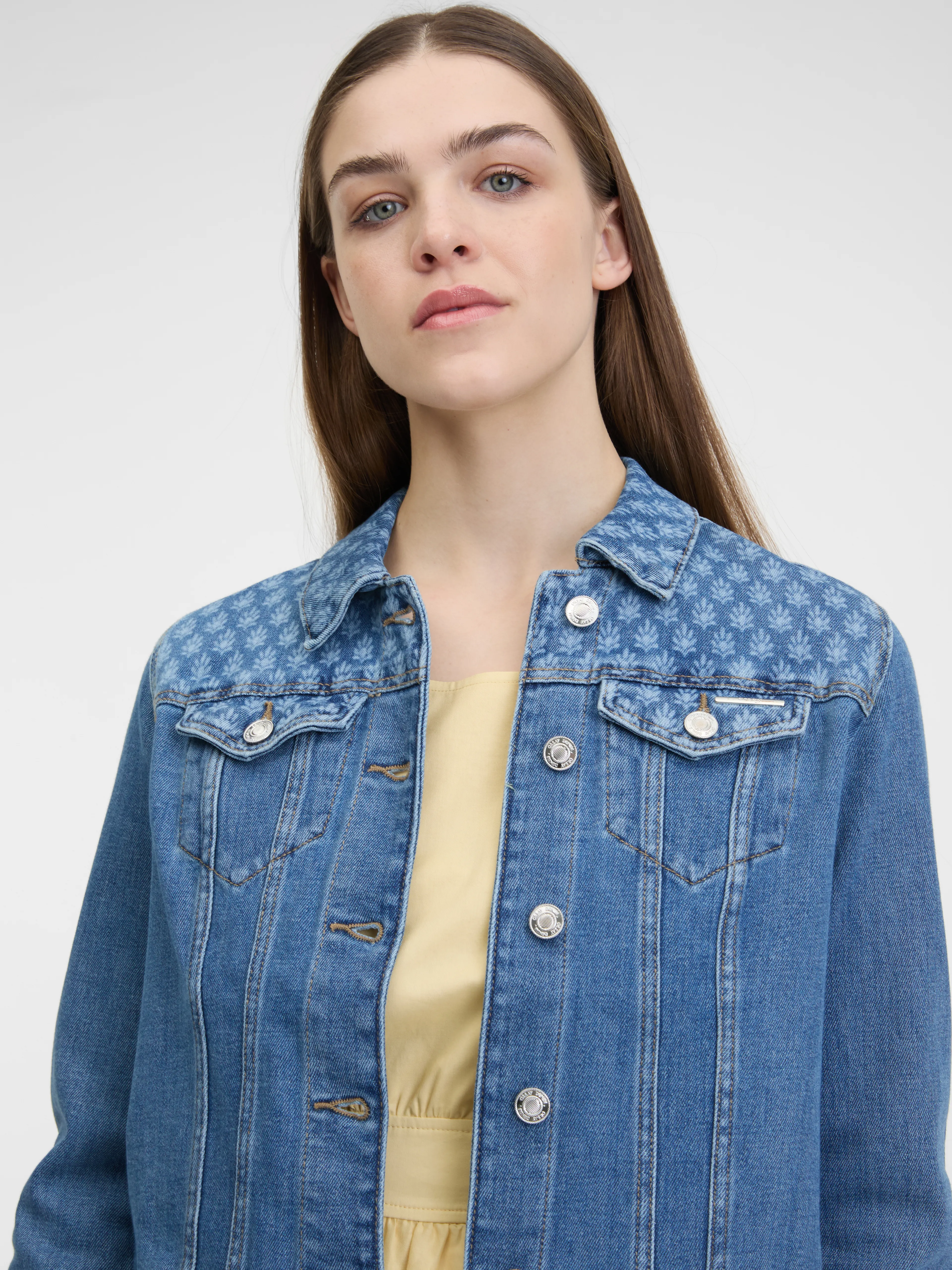 Blaue Jeansjacke ORSAY