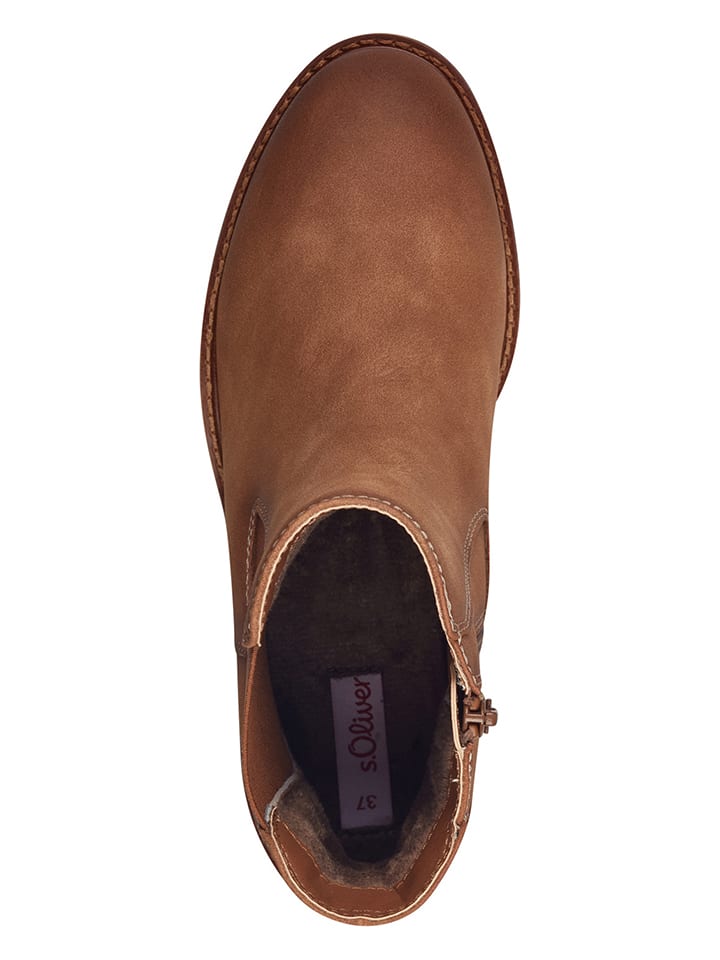 s.Oliver Boots in Hellbraun günstig kaufen