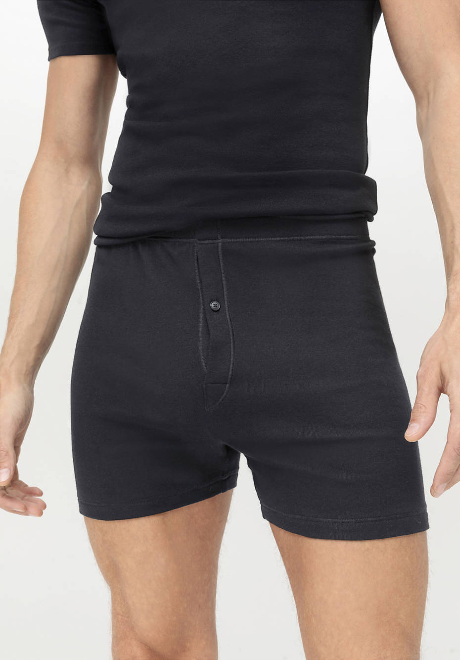 Boxershorts aus reiner Bio-Baumwolle, 2er-Pack