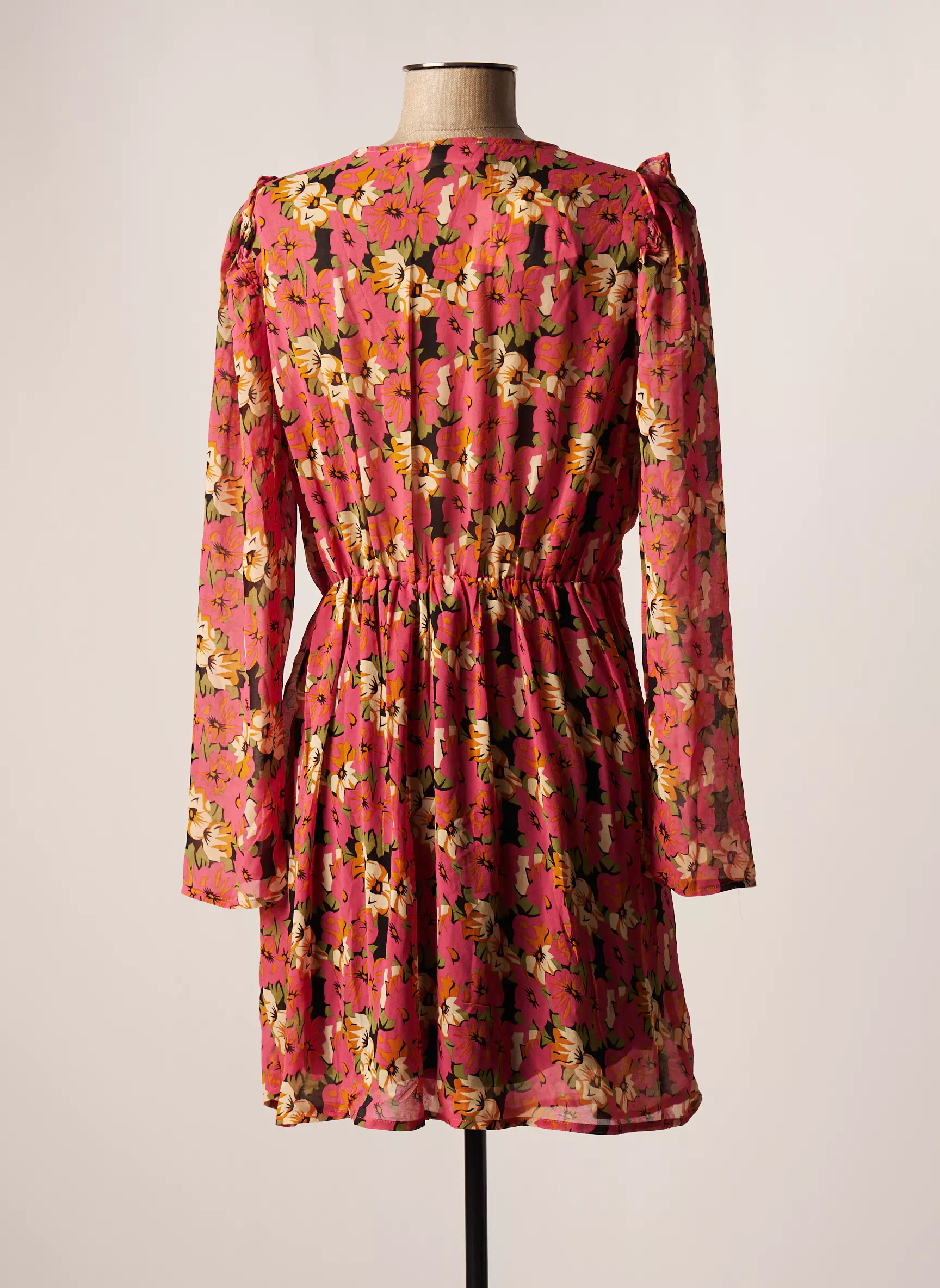 Cherry Paris Robes Courtes Femme couleur rose