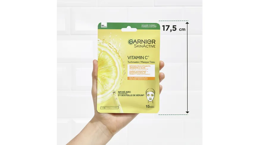 Garnier Skin Active Hydra Bomb Tuchmaske VITAMIN C