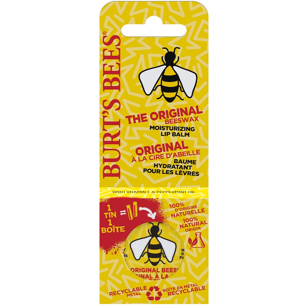 Burt's Bees Lip Balm Beeswax Tin 8,5 g