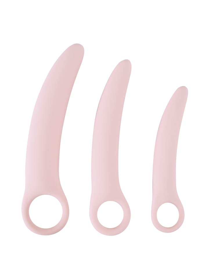 Sweet Smile Dildo-Set Vaginal Trainers in rosa günstig kaufen 19 cm