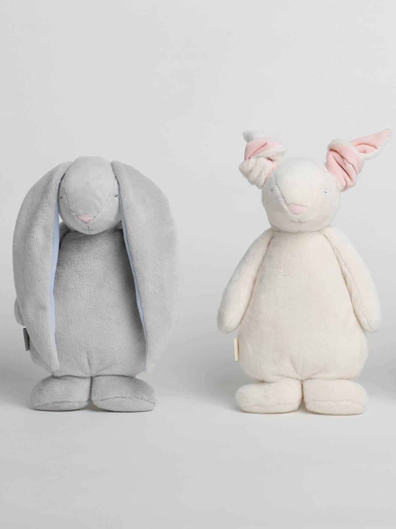 Veilleuse peluche MOONIE Lapin bleu