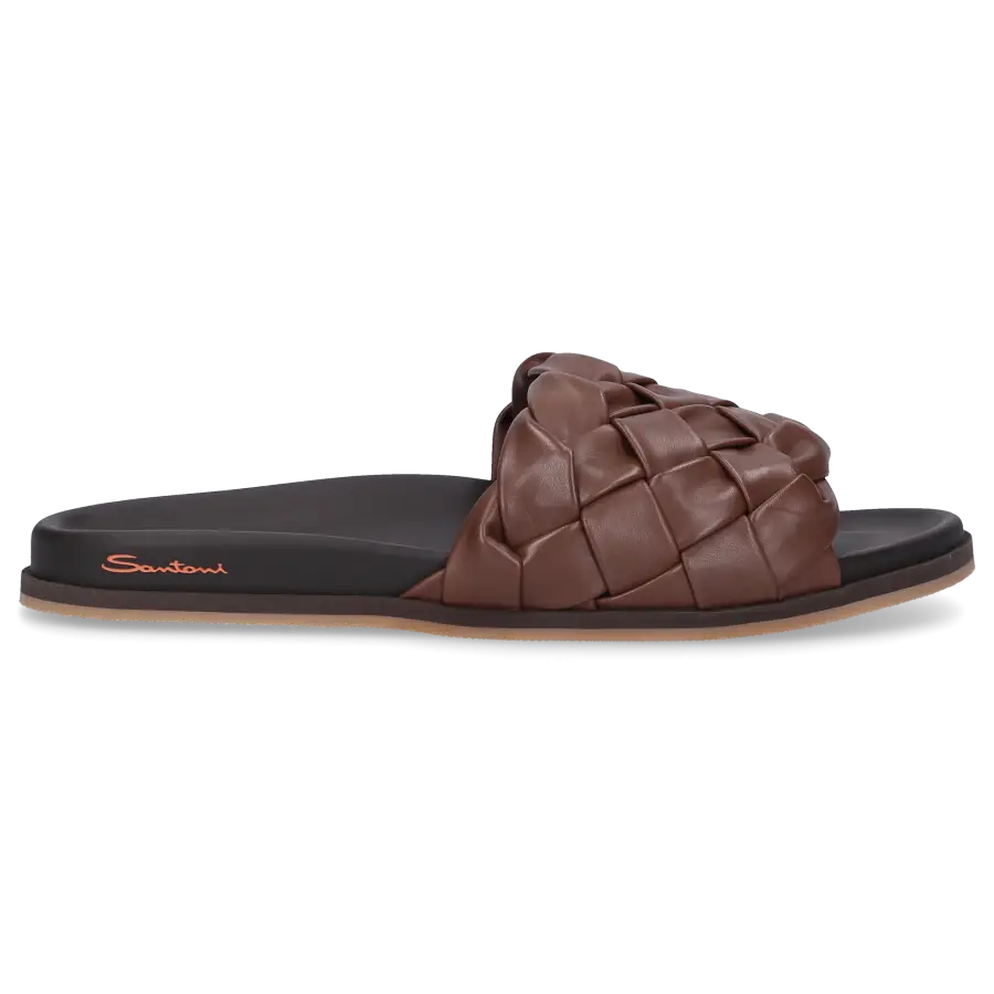 Santoni - Sandalen 18153 Kalbsleder - braun