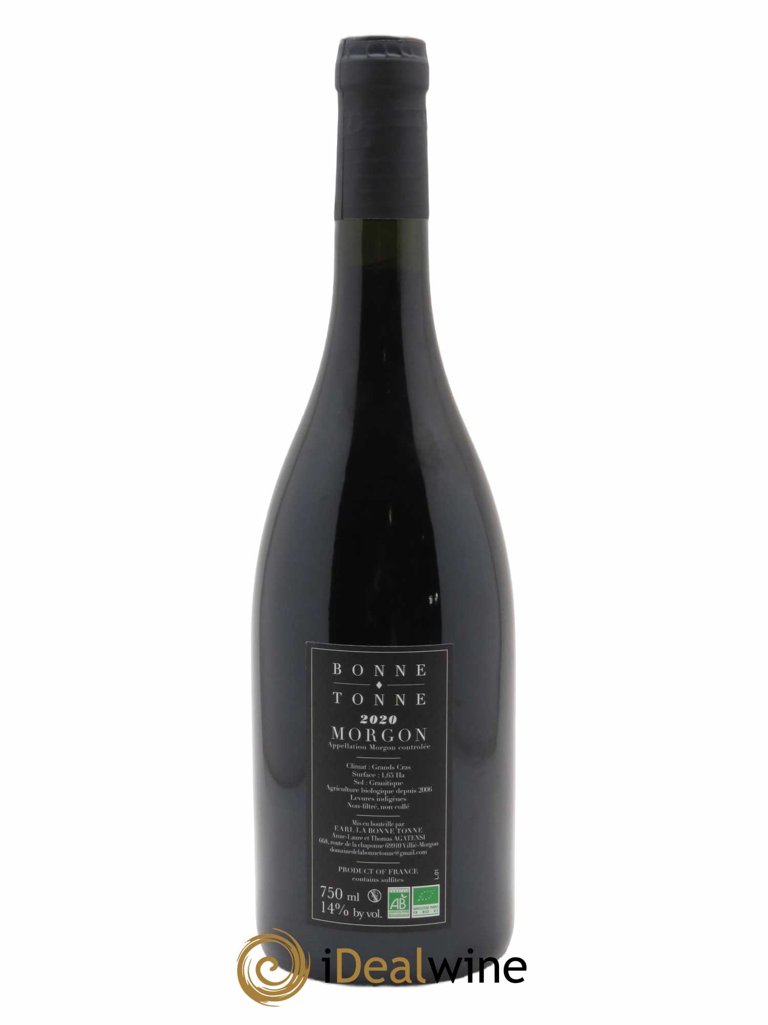 Morgon Grand Cras La Bonne Tonne  2020 - Lot de 1 Bouteille