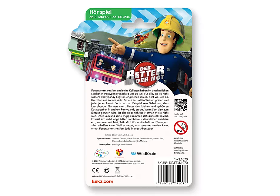 Kekz - Feuerwehrmann Sam - Der Retter in der Not