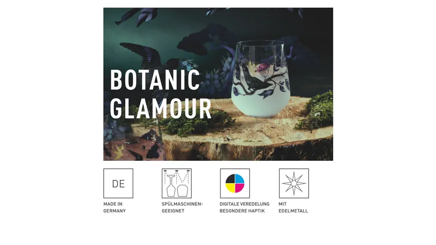RITZENHOFF Gin-Glas Botanic Glamour Tumbler 2er Set  #7 #8 Good Wives and Warriors 2023 Mehrfarbig