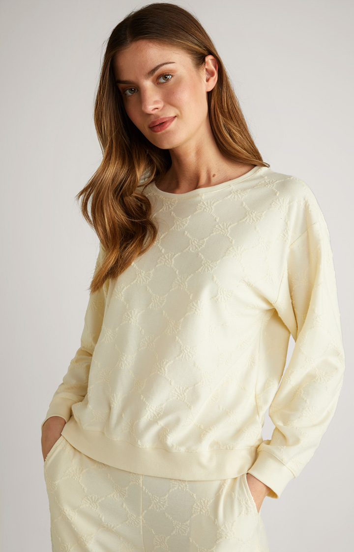 Loungewear Longsleeve in Hellgelb