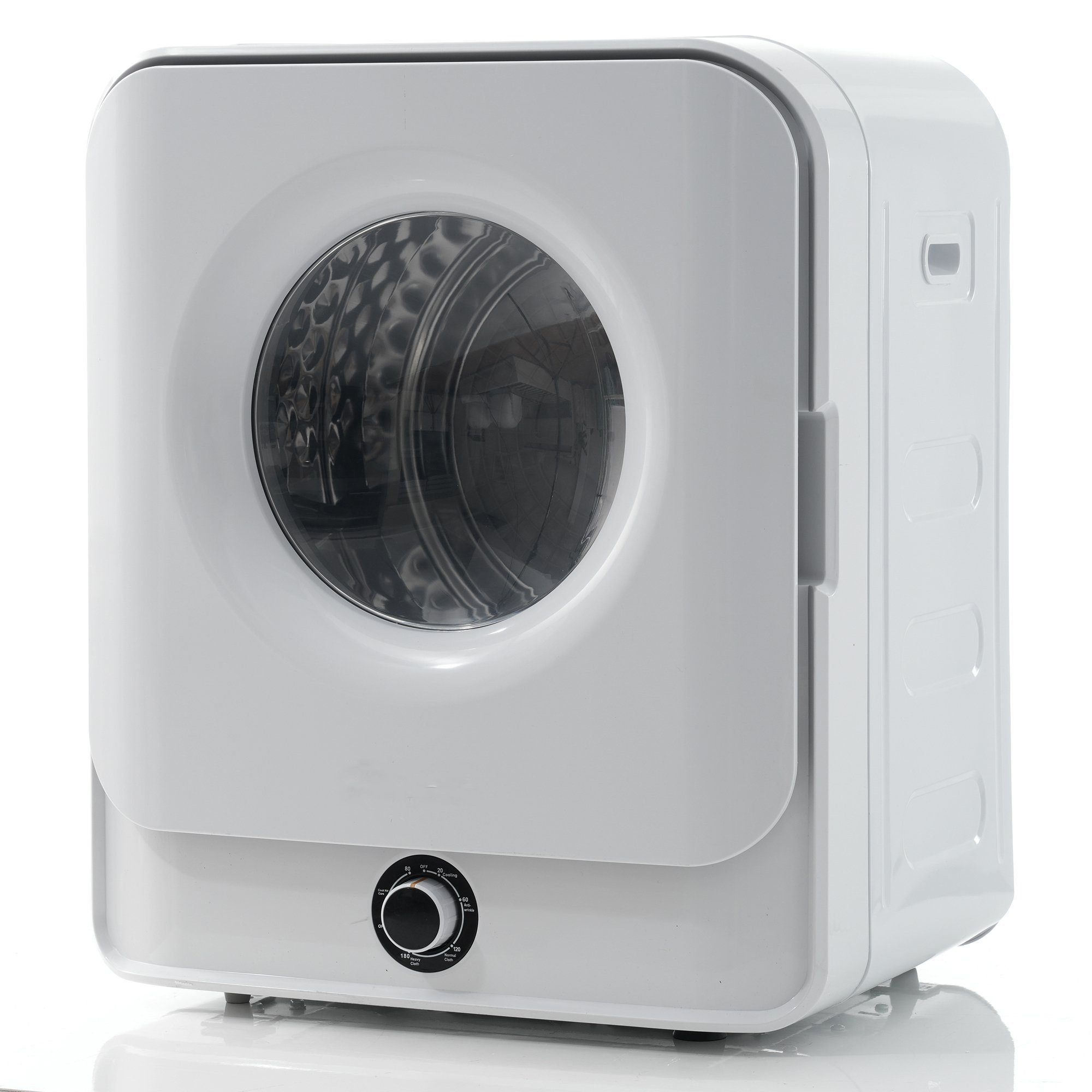 DOTMALL Elektrischer Wäscheständer 3kg, Fünf Trocknungsprogramme,Überhitzungsschutz, wandmontierbar