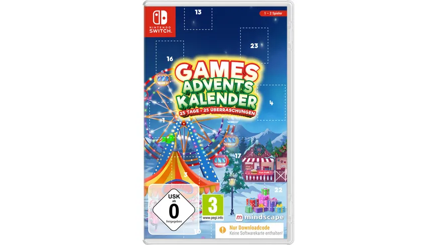 Games Adventskalender 2023 - 25 Tage, 25 Überraschungen (CIAB)