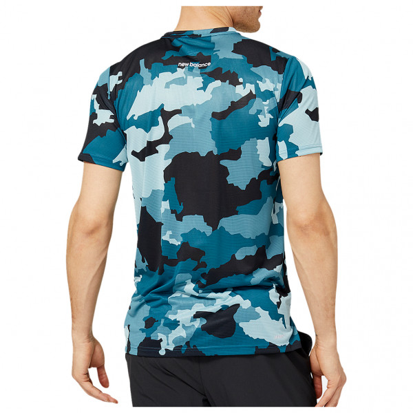 New Balance - Printed Accelerate Short Sleeve - Laufshirt