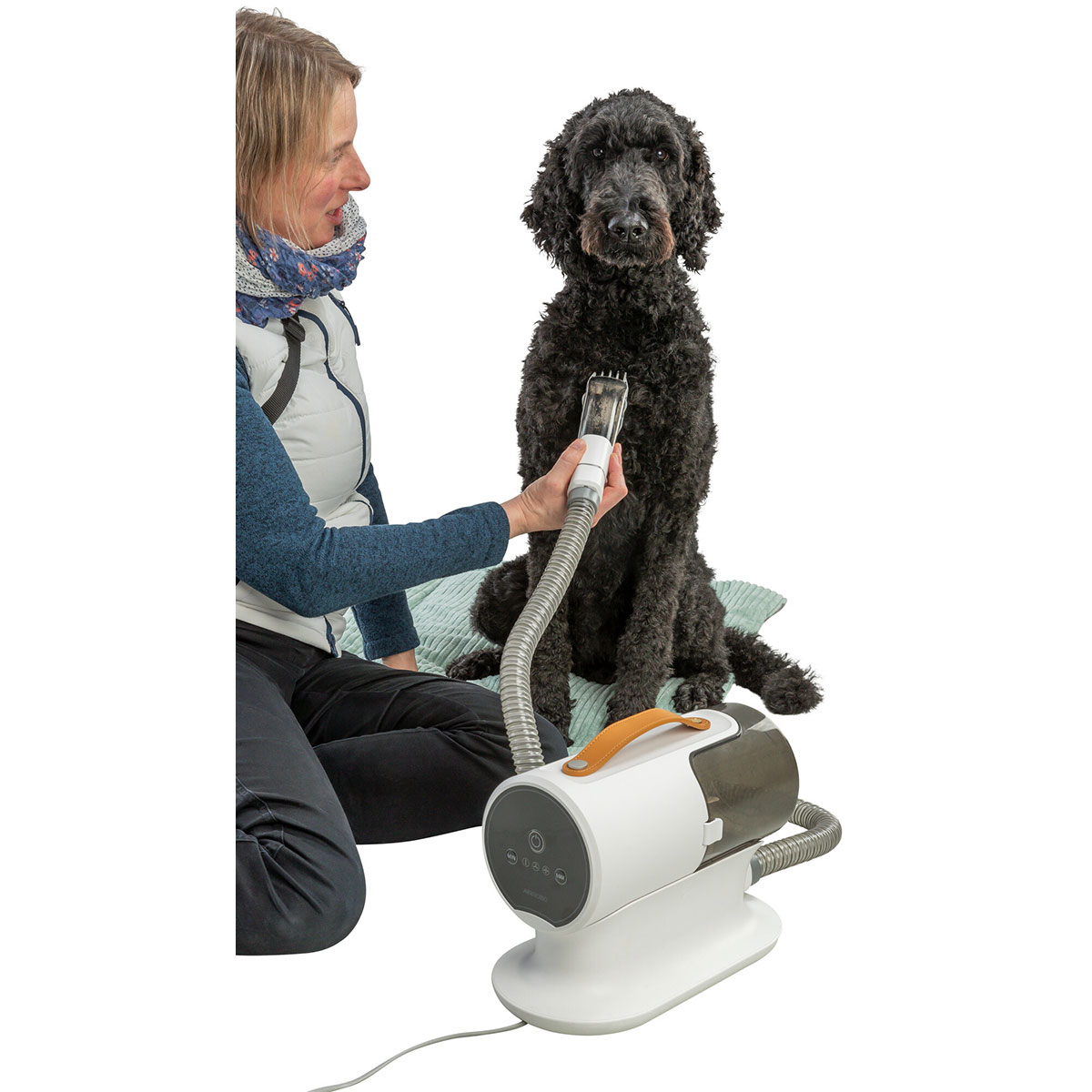 Trixie Schermaschinenset mit Fellsauger 2l, 600W