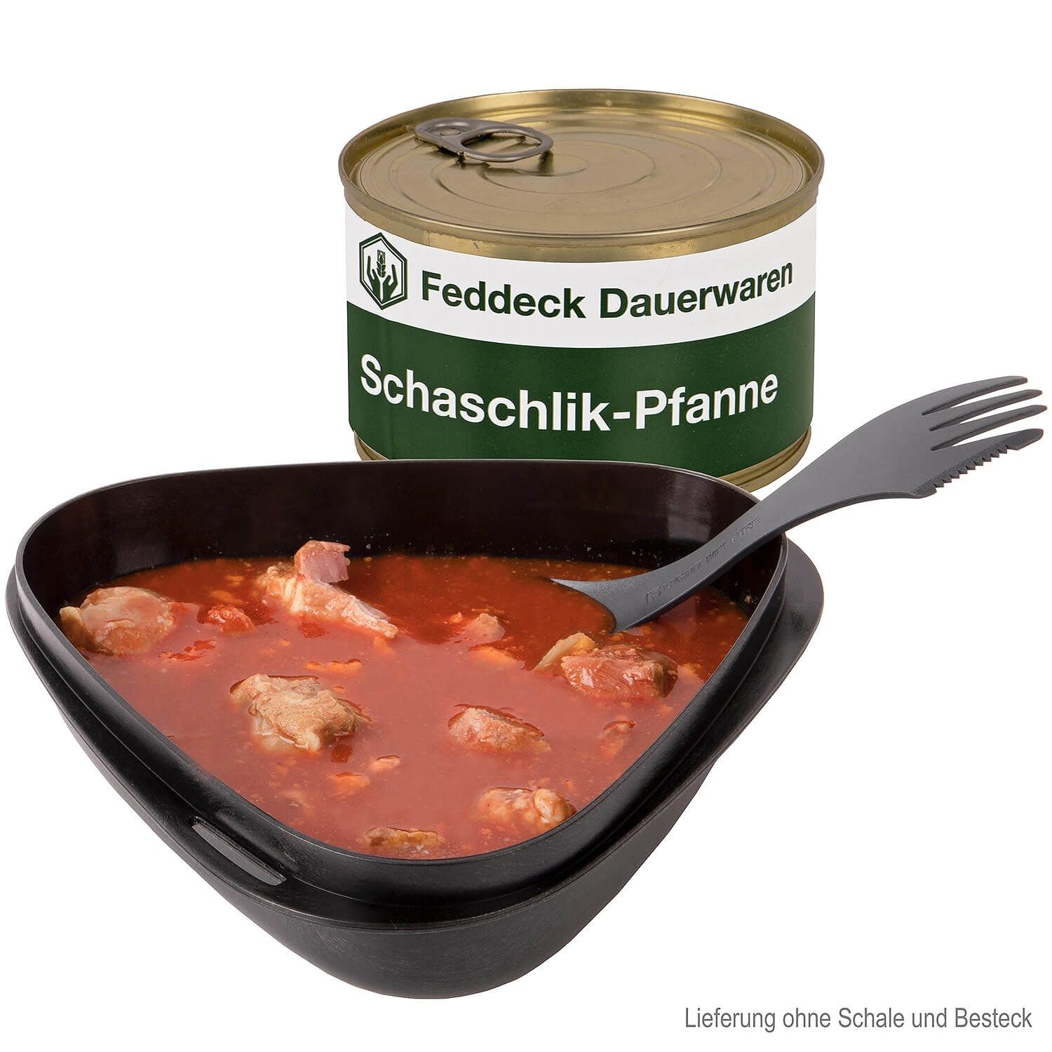 Fertiggericht Dose Schaschlik-Pfanne