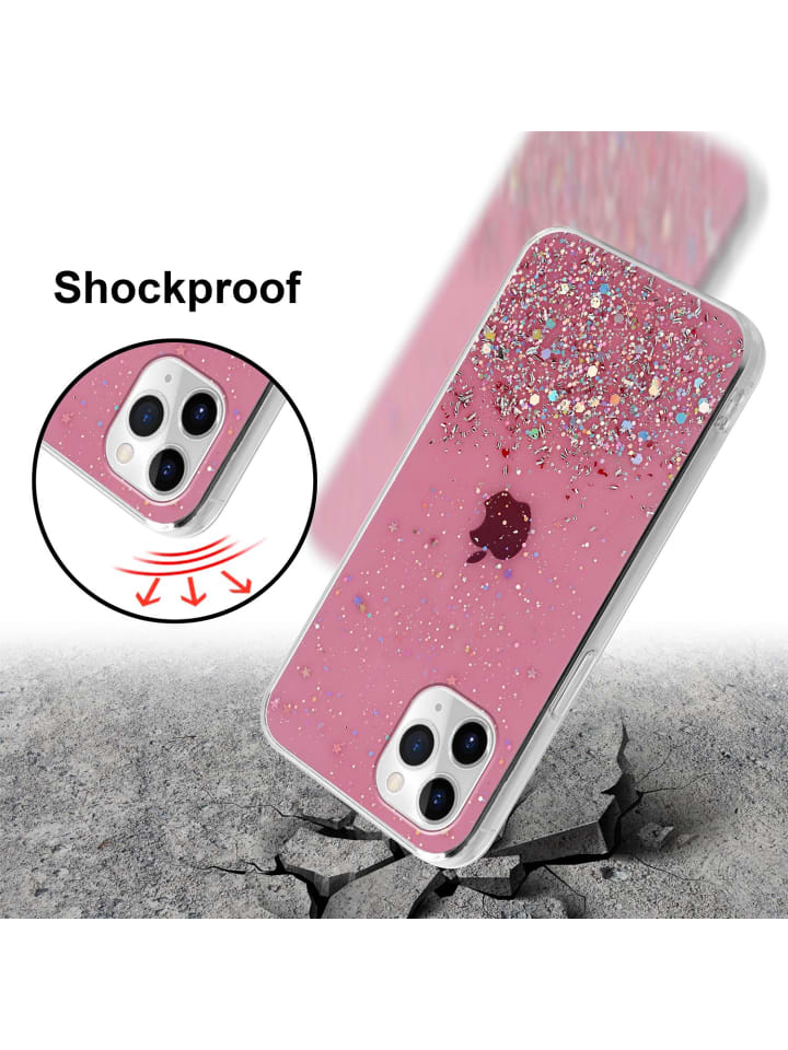 cadorabo Hülle für Apple iPhone 11 Glitter in Rosa mit Glitter günstig kaufen iPhone 11