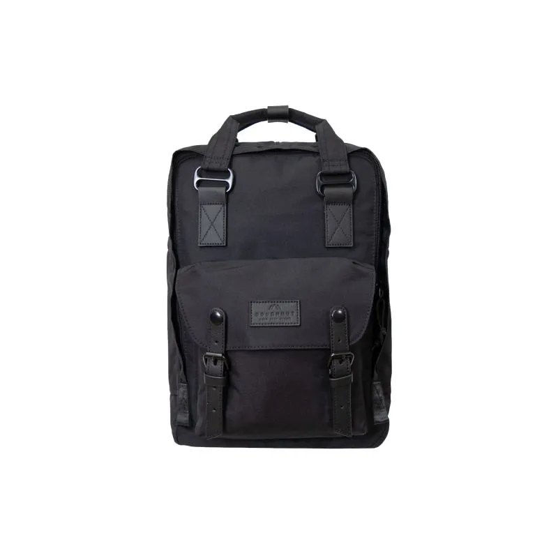 Doughnut Macaroon Reborn Black Backpack - black