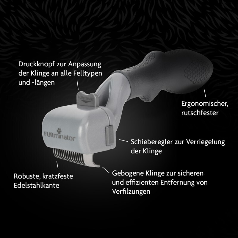 FURminator Fellpflege FURminator Hund & Katze Entfilzer