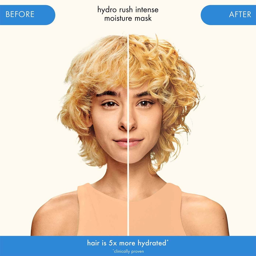 Amika Hydro Rush Intense Moisture Treatment Mask with Hyaluronic Acid Masque