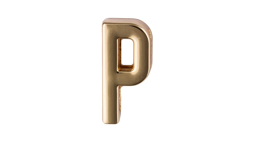 OHLALA! Golden Letter P für Personalize Cover & Sleeve