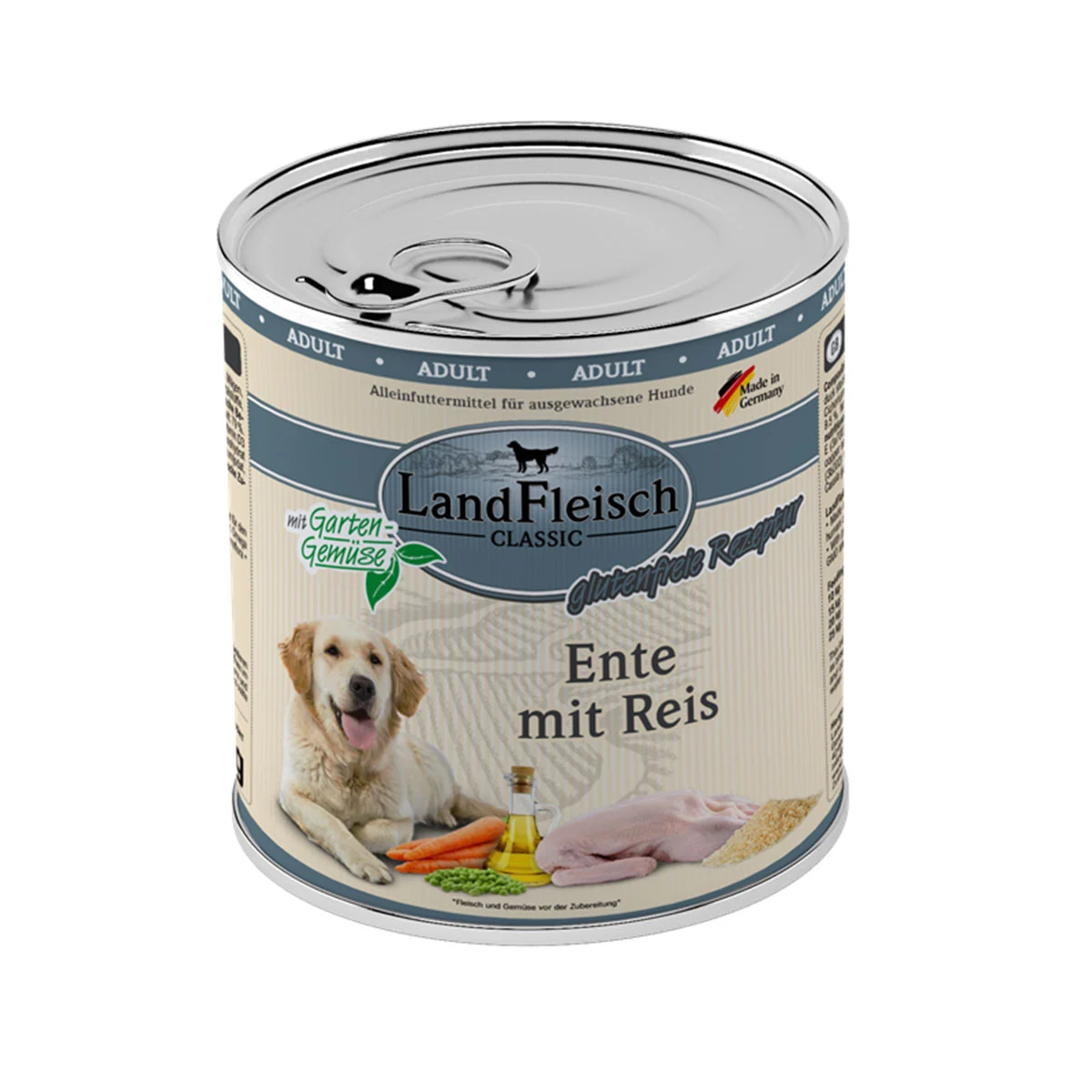 LandFleisch Dog Classic Ente mit Reis günstig kaufen bei ZooRoyal