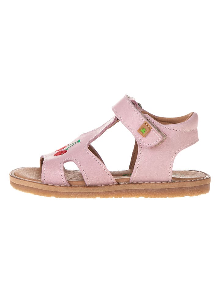El Naturalista Leder-Sandalen in Rosa günstig kaufen