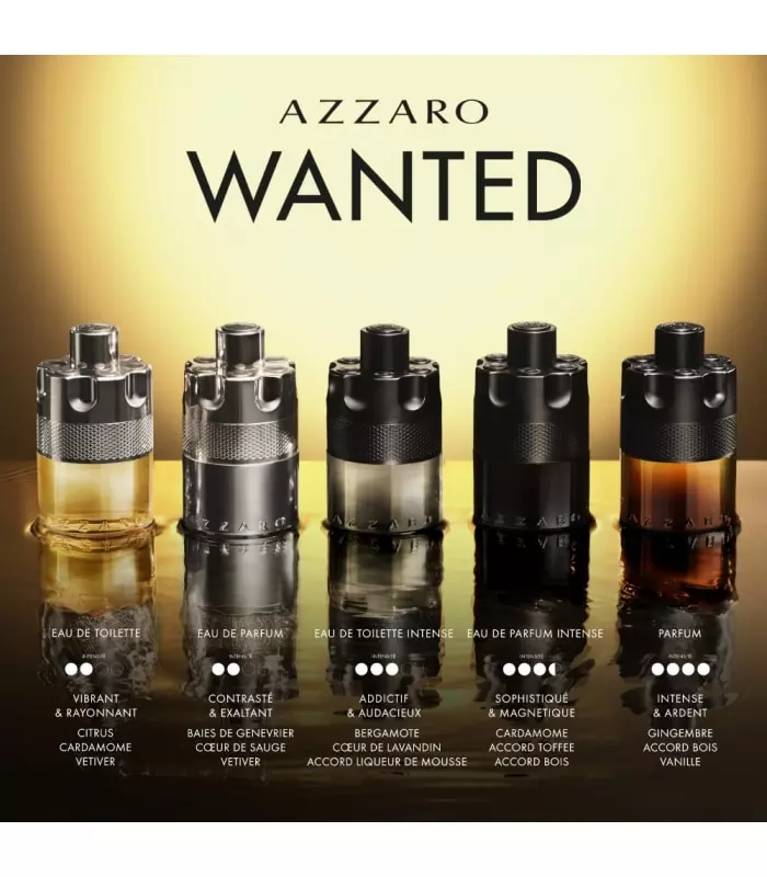 AZZARO WANTED Eau de Toilette Intense vaporisateur