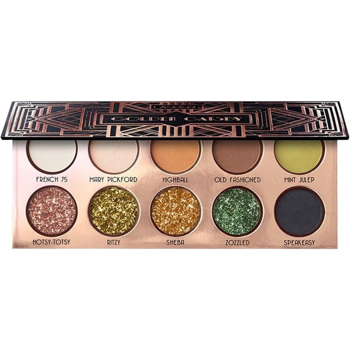 Golden Gatsby Glam 10c Palette