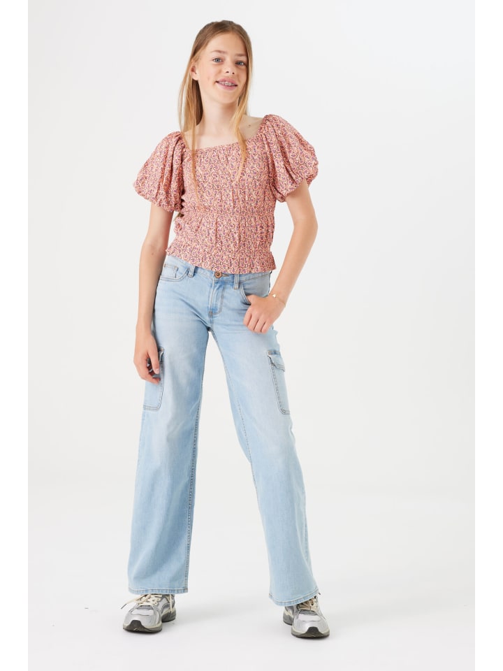 Garcia Carmenbluse kurzarm in fresh peach günstig kaufen