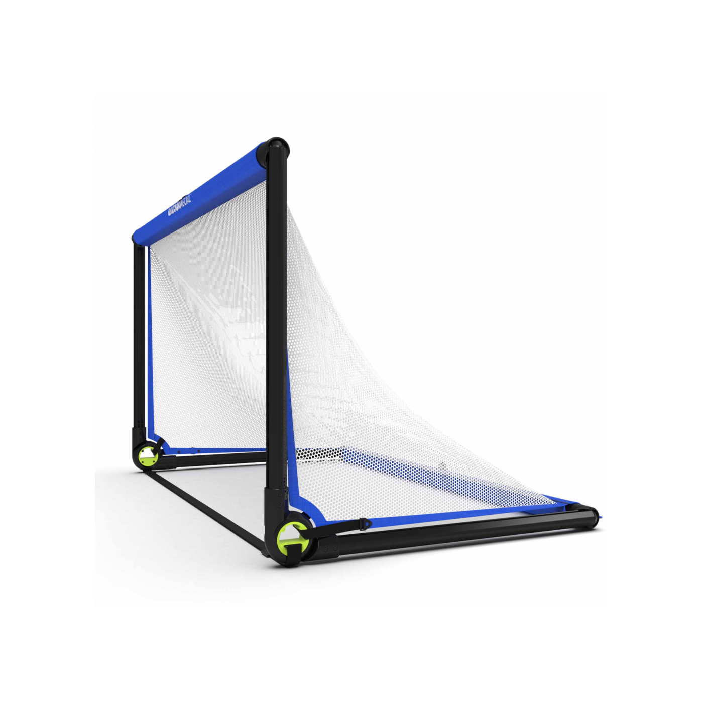 Bazookagoal Teleskoptor | 150x90 cm Blau Weiss