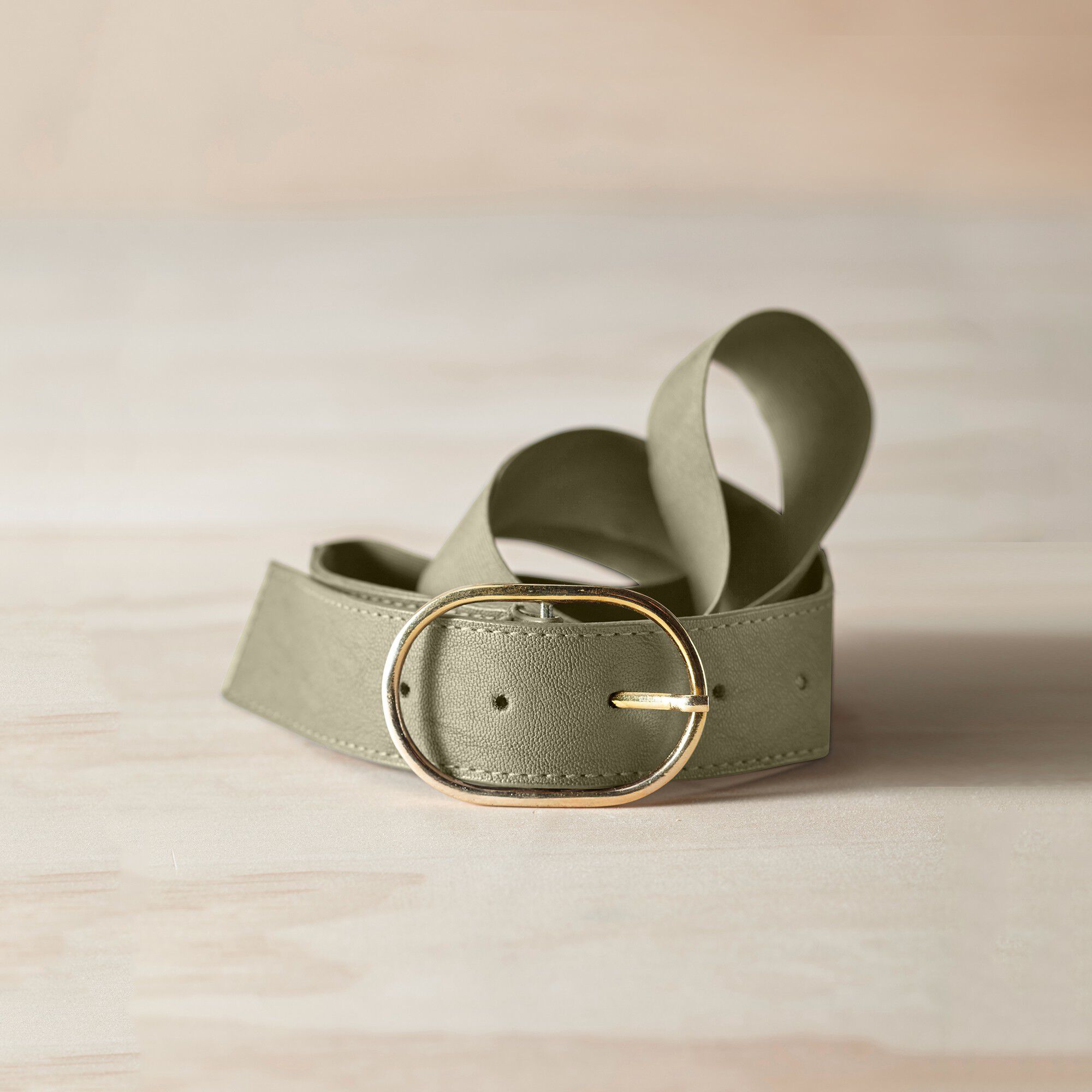 Ceinture élastiquée boucle métal