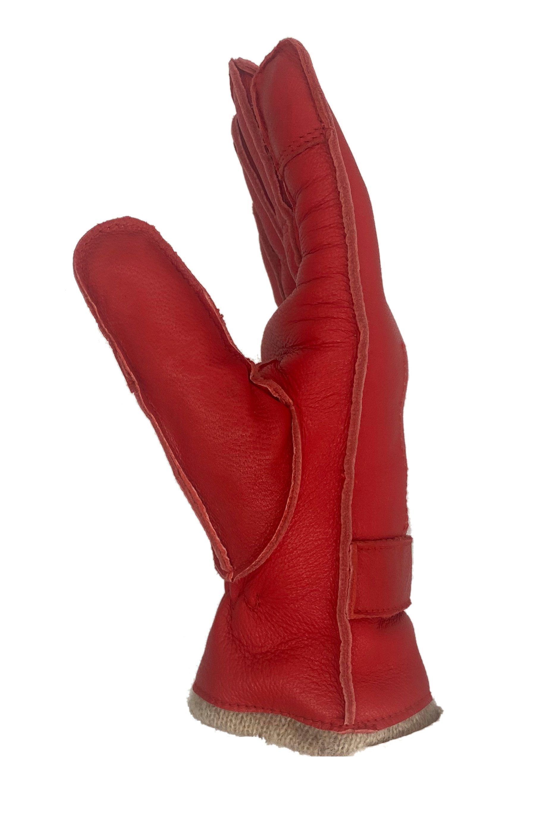 Glow Lederhandschuhe Winter-Lederhandschuhe Damen aus 100% Schafsleder
