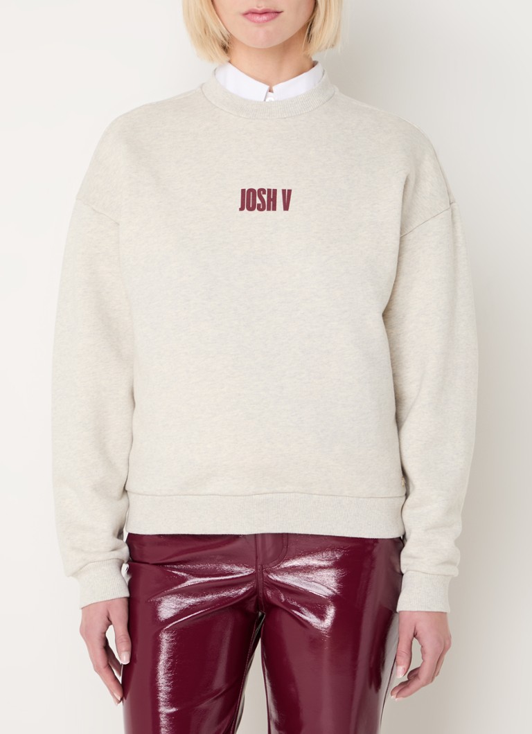 Maglione JOSH V Lenthe con logo stampato