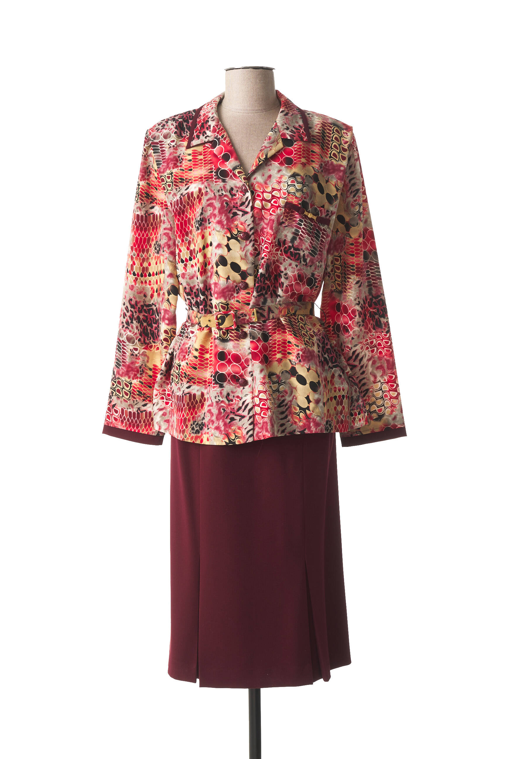 France Rivoire Ensembles Robe Femme couleur rouge