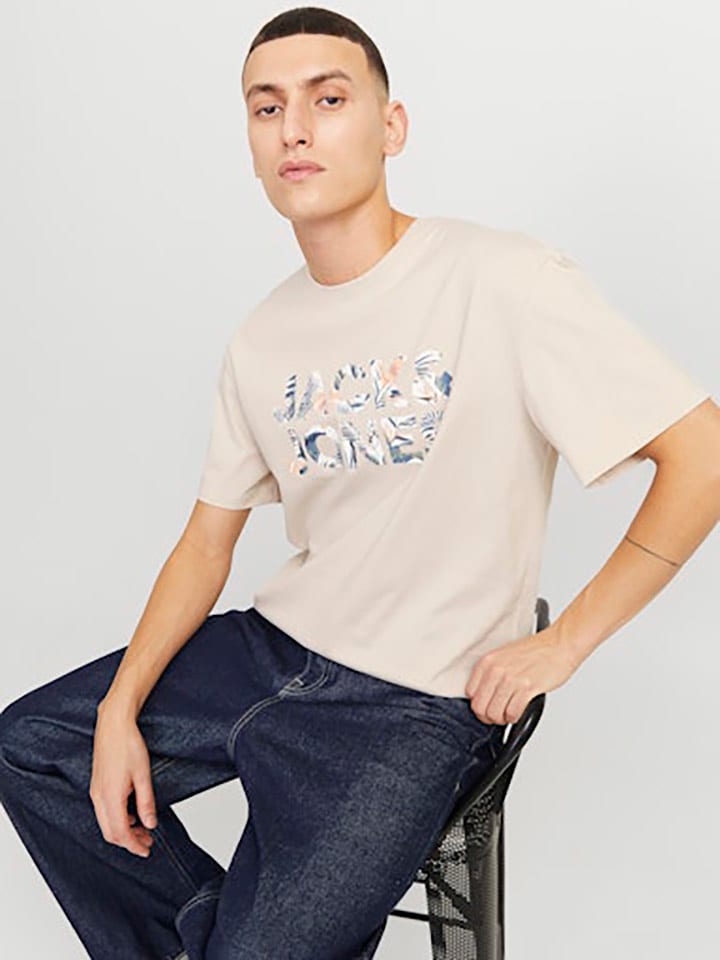 Jack & Jones Shirt in Beige günstig kaufen