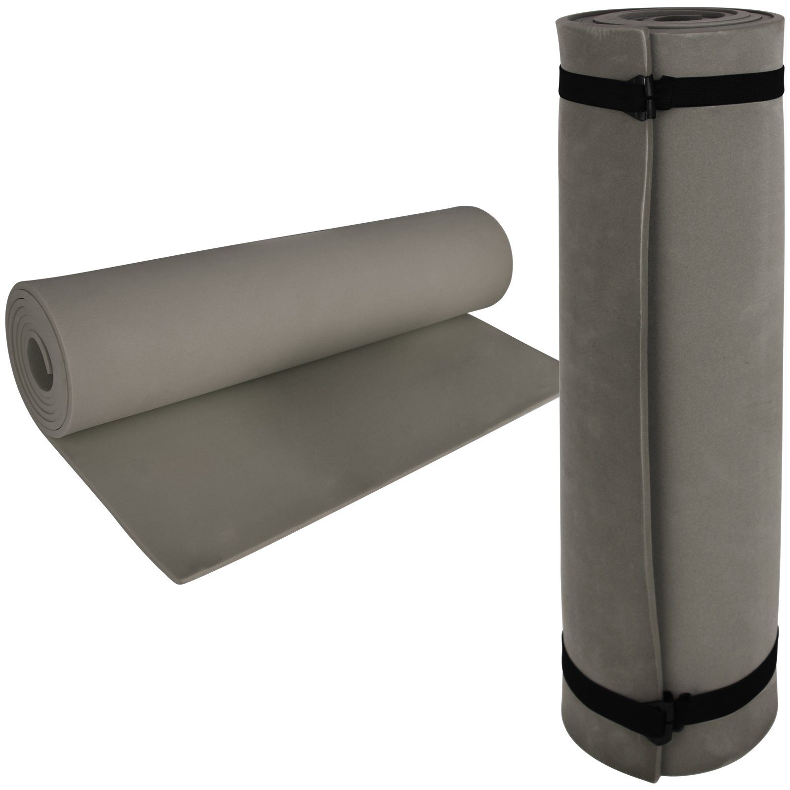 Koopman Bodenmatte Isomatte 180x50cm Farbwahl Gymnastikmatte Schlafmatte Sportunterlage, Sport Camping Matte Yoga Pilates Gymnastik Turnen Fitness Unterlage