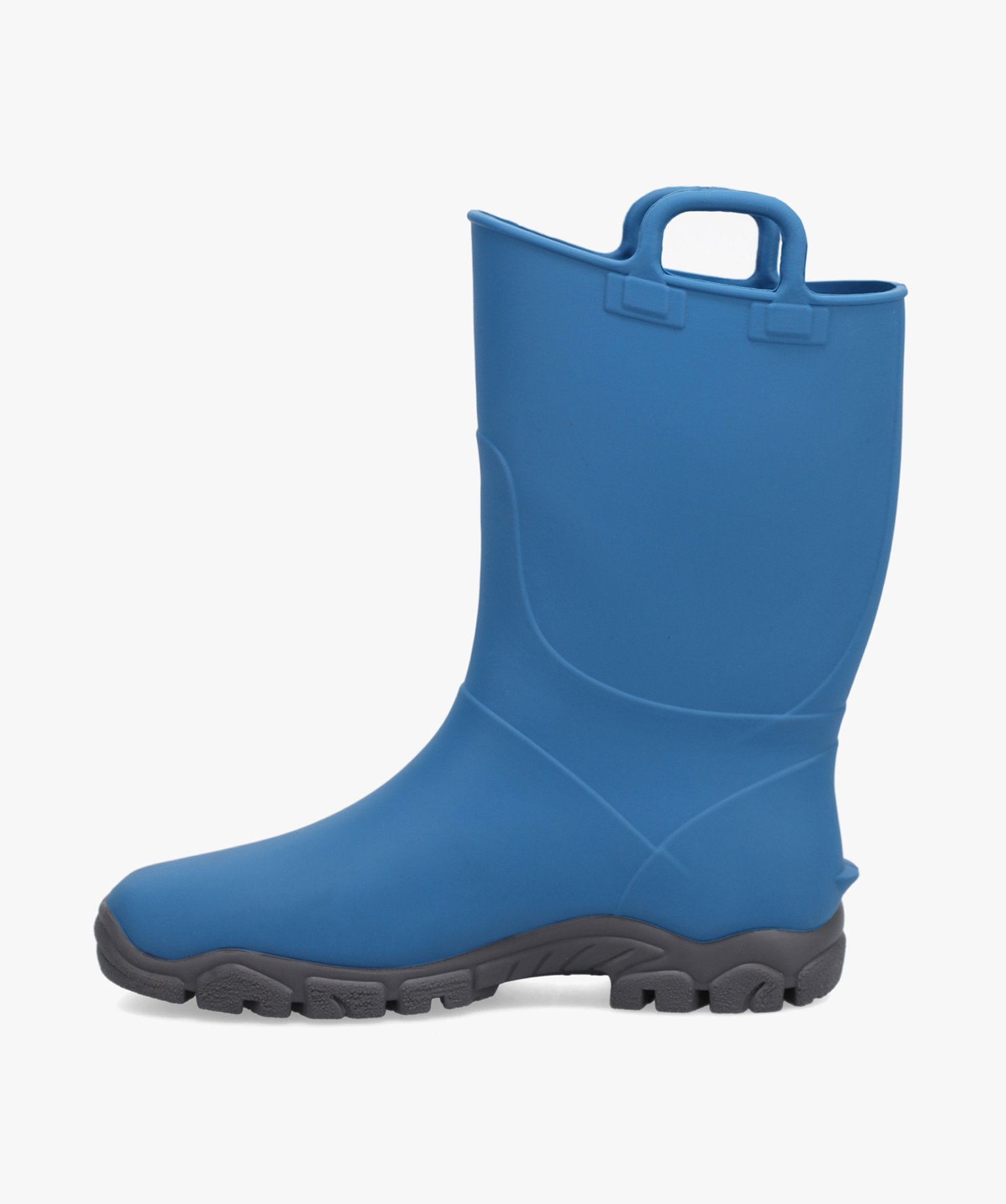 Bottes de pluie Garçon unies à anses - Boatilus bleu | GEMO